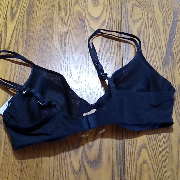 ONGOSSOMER Bra 32B BLACK New Lingerie Intimates Womens UNDERWIRE - Picture 4 of 8